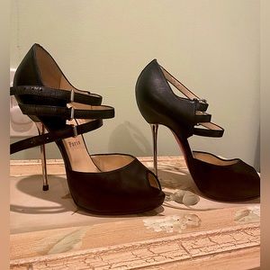 Christian Loubiton leather stilettos